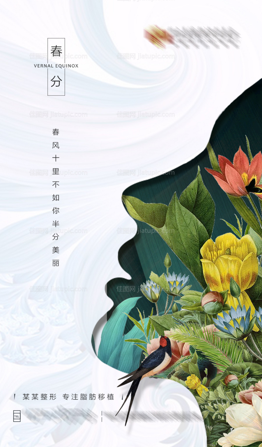 春分节气海报-源文件