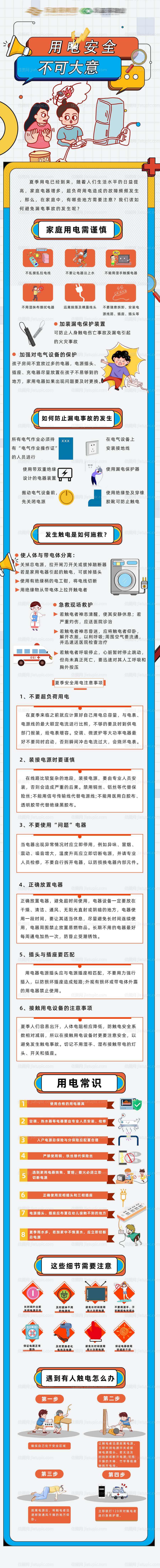 用电安全长图-源文件