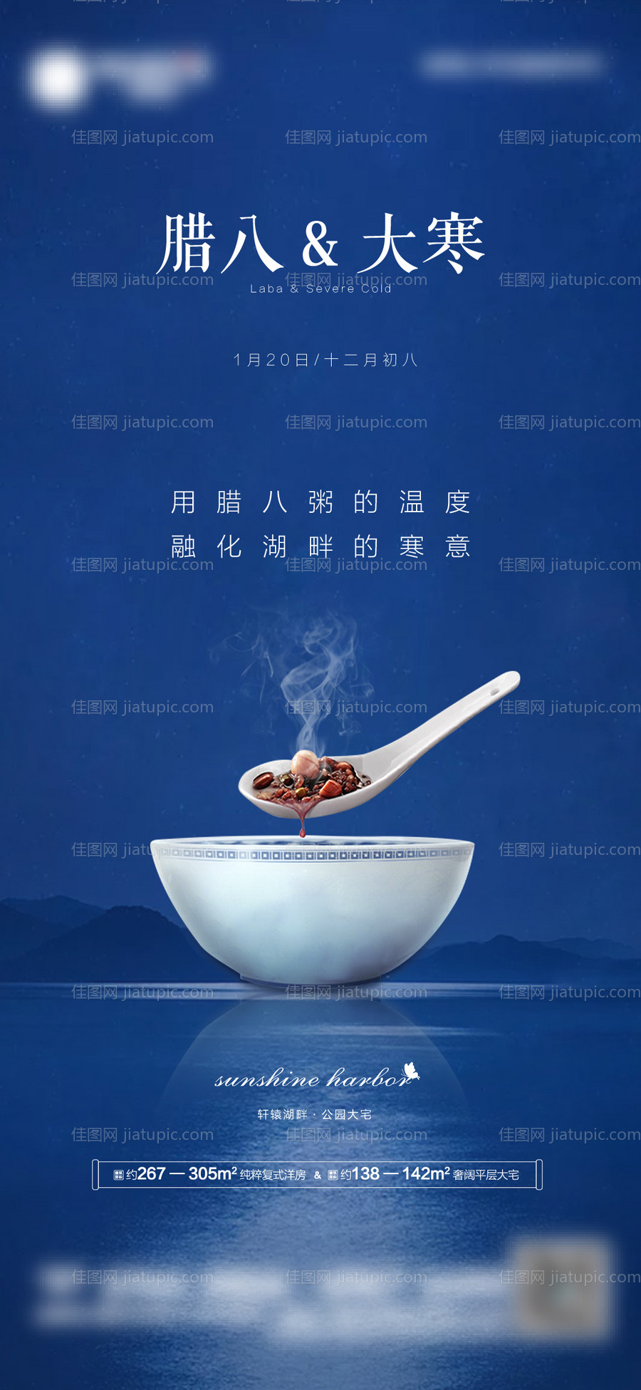 腊八大寒海报-源文件